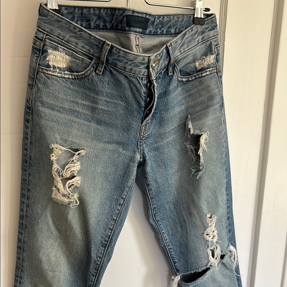 Distressed Paige Jeans